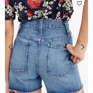 Madewell perfect denim shorts